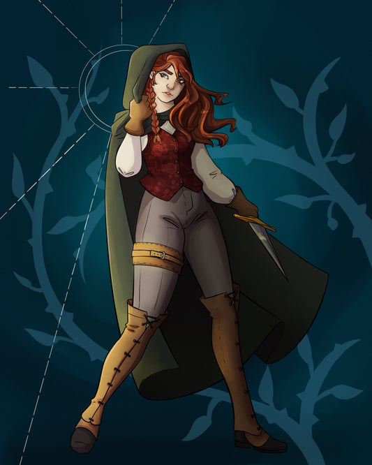 Rose Trewin Character Print